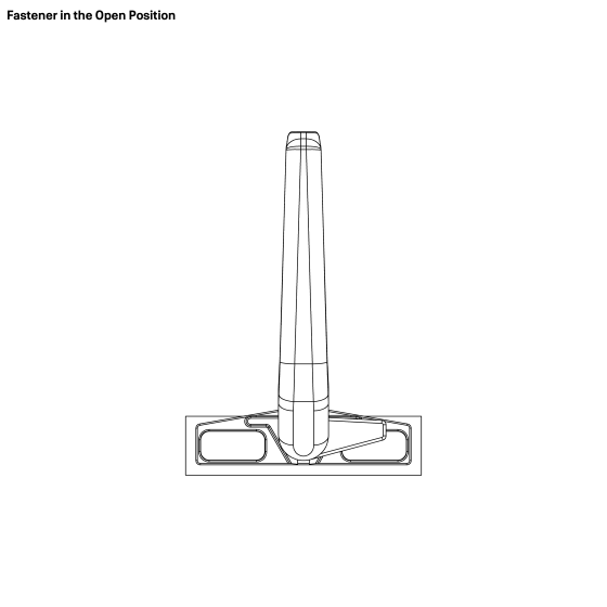 AVON WINDOW HANDLE 13MM - BLACK