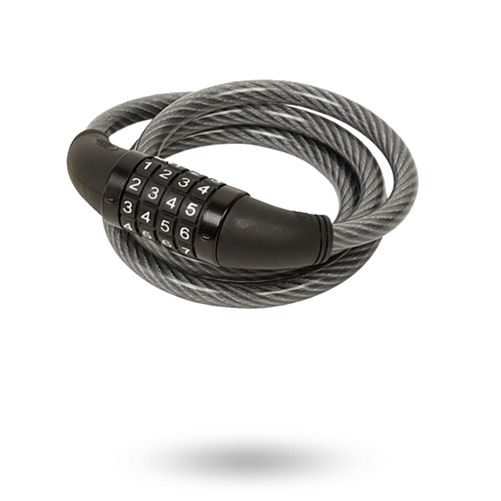LOCKWOOD COMBINATION PADLOCK AND CABLE 8MM X 1500MM - PRESET
