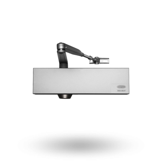 LOCKWOOD 7714 SERIES SHORT ARM ASSEMBLY TO SUIT 350-500MM WIDTH DOORS-SILVER