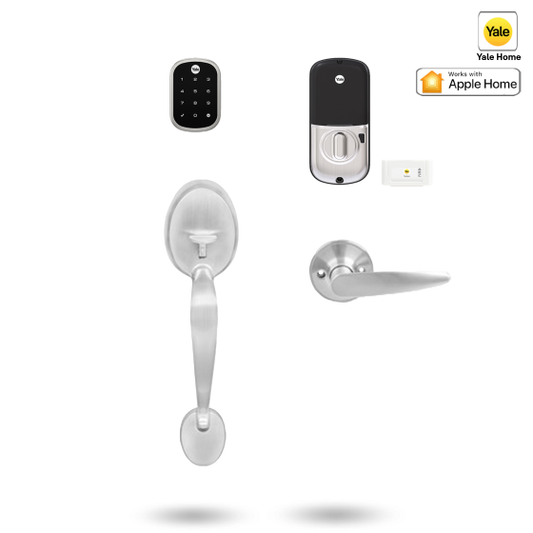 YALE ASSURE SL SMART-READY LOCK WITH MAYFAIR GRIPSET