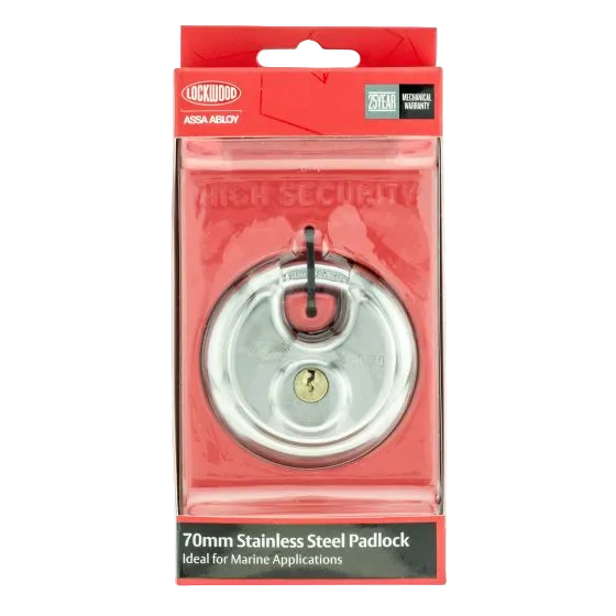 Discus padlock