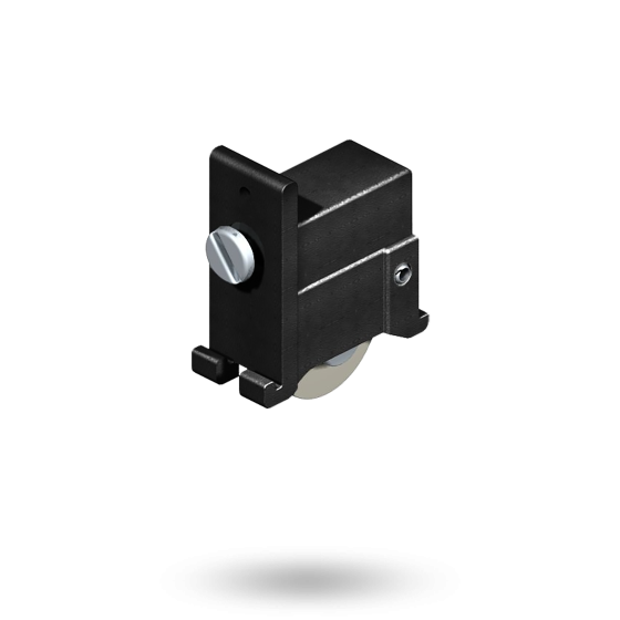 Sliding door rollers