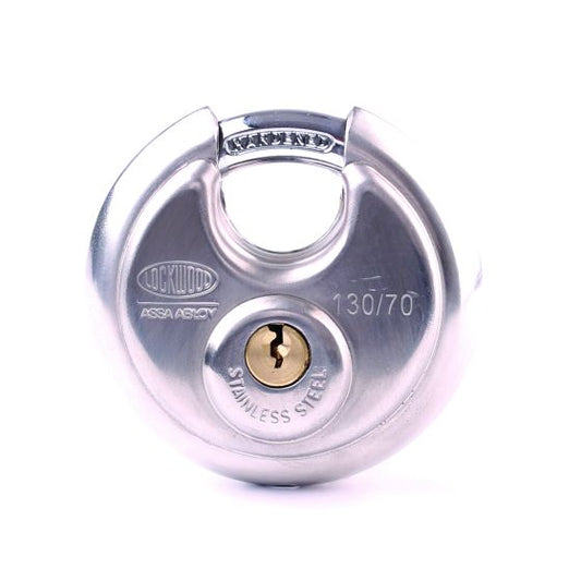 LOCKWOOD 130 SERIES PADLOCK 70MM CYLINDRICAL (Keyed alike)