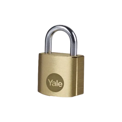 YALE PADLOCK BRASS 20MM