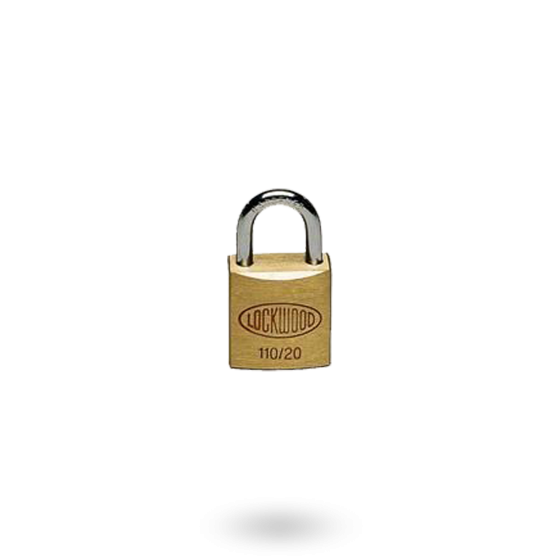 LOCKWOOD PADLOCK 20MM BODY 11MM SHACKLE - 1/2/4-PACK