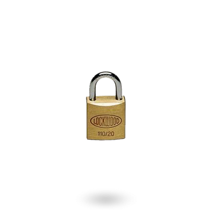 LOCKWOOD PADLOCK 20MM BODY 11MM SHACKLE - 1/2/4-PACK