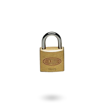 LOCKWOOD 110 SERIES PADLOCK 25MM WITH 15MM SHACKLE