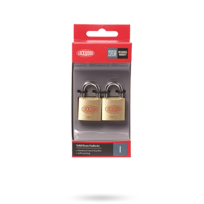 LOCKWOOD 110 SERIES PADLOCK 25MM WITH 15MM SHACKLE
