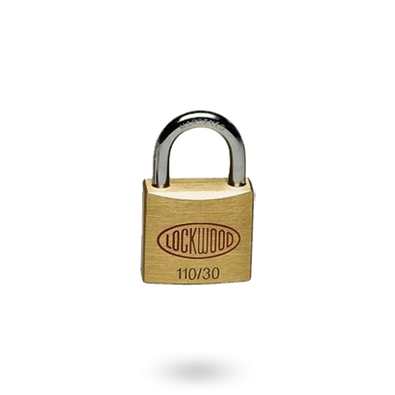 LOCKWOOD 110 SERIES PADLOCK 30MM WITH 19MM SHACKLE