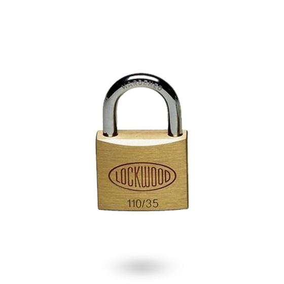 LOCKWOOD 110 SERIES PADLOCK 35MM WITH 21MM SHACKLE