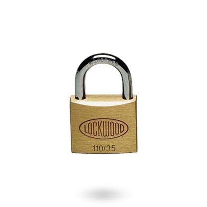 LOCKWOOD 110 SERIES PADLOCK 35MM WITH 21MM SHACKLE