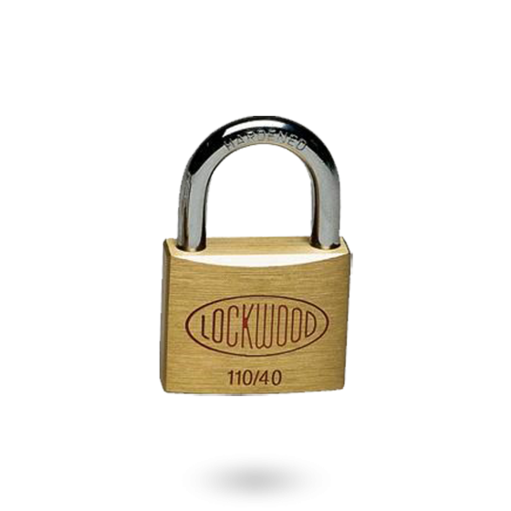 LOCKWOOD 110 SERIES PADLOCK 40MM WITH 23MM SHACKLE
