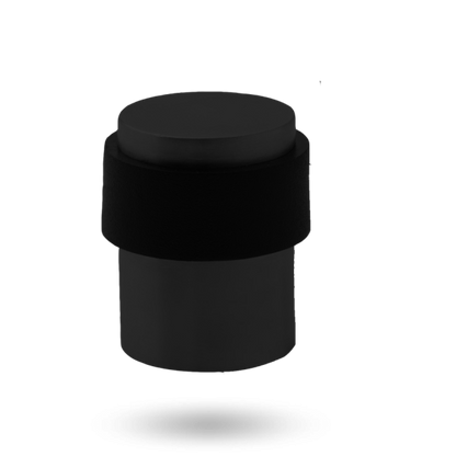LOCKWOOD A285 FLOOR MOUNTED 60MM DOOR STOP-ELECTRO BLACK ACE