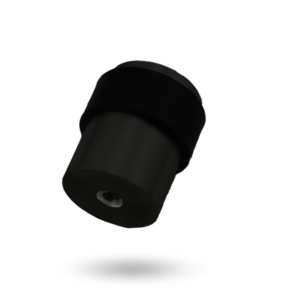 LOCKWOOD A285 FLOOR MOUNTED 60MM DOOR STOP-ELECTRO BLACK ACE