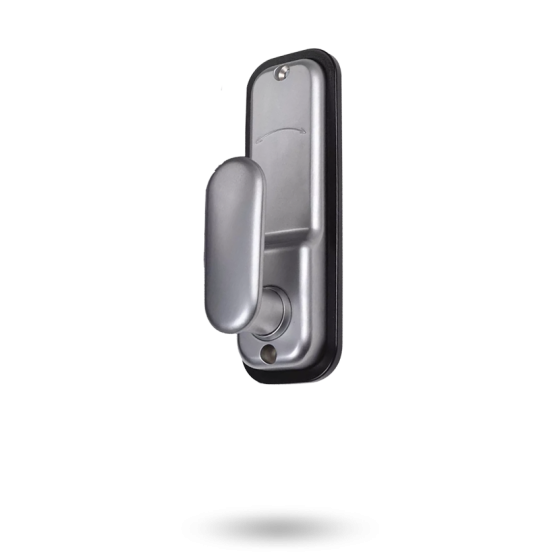 YALE MECHANICAL DIGITAL LOCKSET ENTRANCE - TUBULAR LATCH 60MM SC