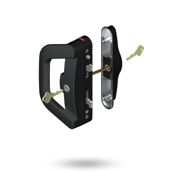ALBANY ENDEAVOUR - DBL LOCK (BLACK)