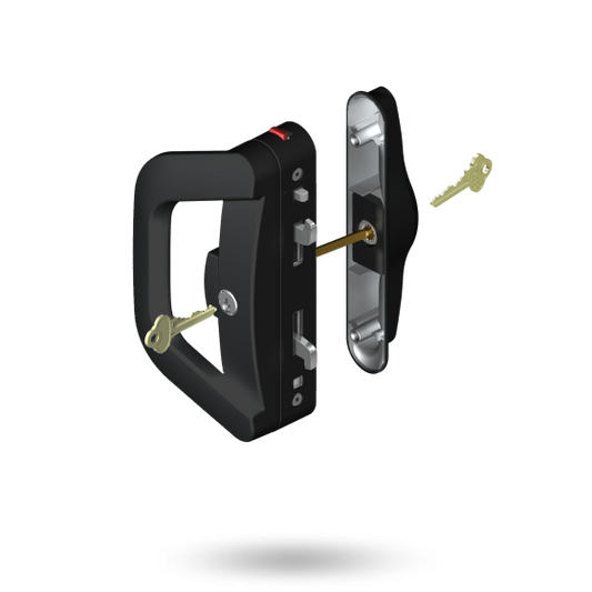 ALBANY ENDEAVOUR - DBL LOCK (BLACK)