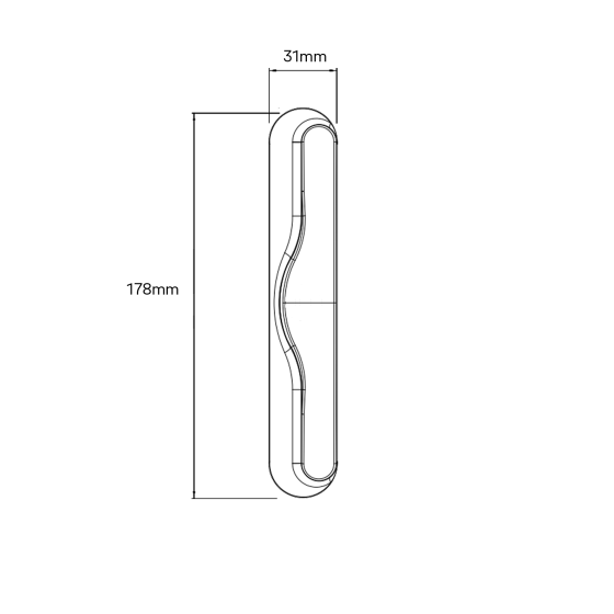 ALBANY ENDEAVOUR - INT LOCK (BLACK)