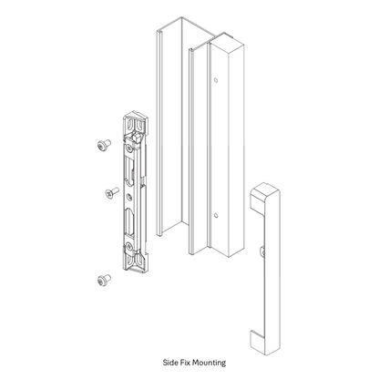 ALBANY ENDEAVOUR - EXTERNAL LOCK (BLACK)
