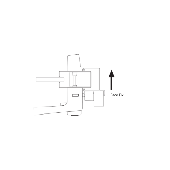 ARIA ENDEAVOUR - DBL LOCK SURFACE/SIDE STRIKE (BLACK)