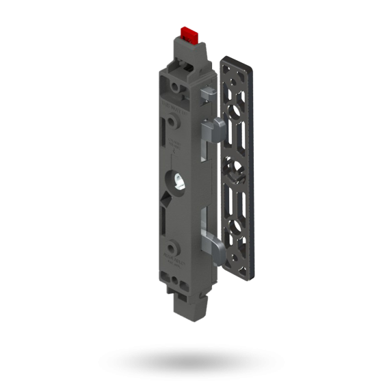 ARIA ENDEAVOUR - DBL LOCK SURFACE/SIDE STRIKE (BLACK)