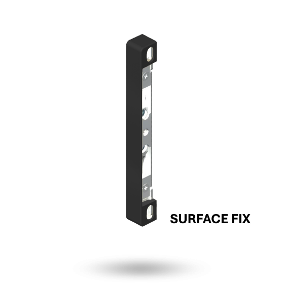 ARIA ENDEAVOUR - DBL LOCK SURFACE/SIDE STRIKE (BLACK)