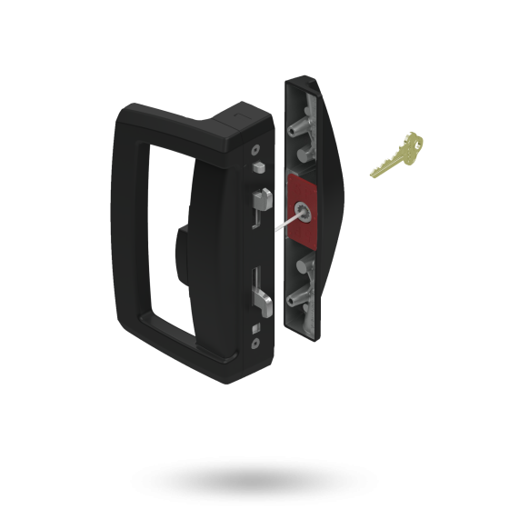 ARIA ENDEAVOUR - EXT LOCK SURFACE/SIDE STRIKE (BLACK)