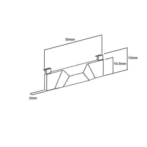 WINDOW FASTENER/HANDLE FACE FIX VENTING STYLELINE 2