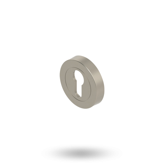 APEX CYL ESCUTCHEON ASSY ROUND - BRUSHED NICKEL