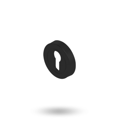 APEX CYL ESCUTCHEON ASSY ROUND - BLACK