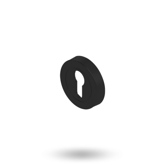 APEX CYL ESCUTCHEON ASSY ROUND - BLACK
