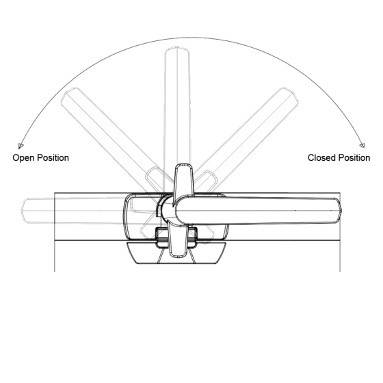 ARIA CONFIX WINDOW FASTENER/HANDLE VENTING