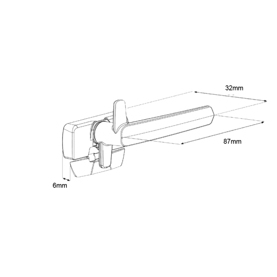 ARIA CONFIX WINDOW FASTENER/HANDLE VENTING