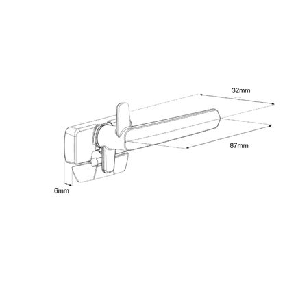 ARIA CONFIX WINDOW FASTENER/HANDLE VENTING
