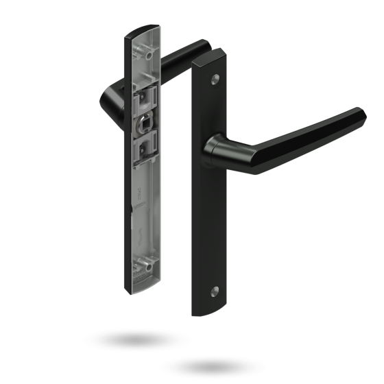 YALE ARIA HANDLE SET - PASSAGE NON-LOCKING