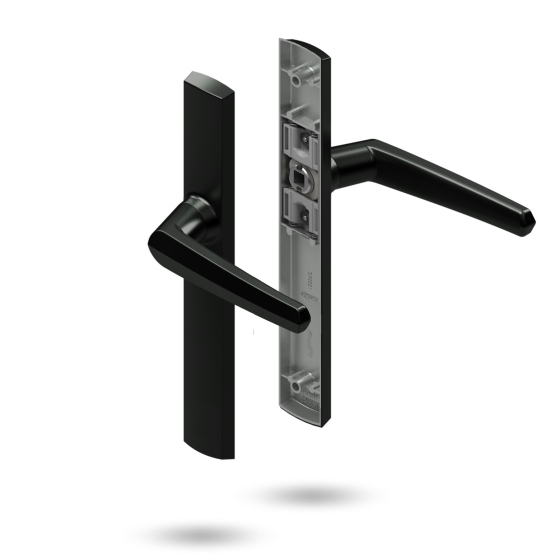 YALE ARIA HANDLE SET - PASSAGE NON-LOCKING