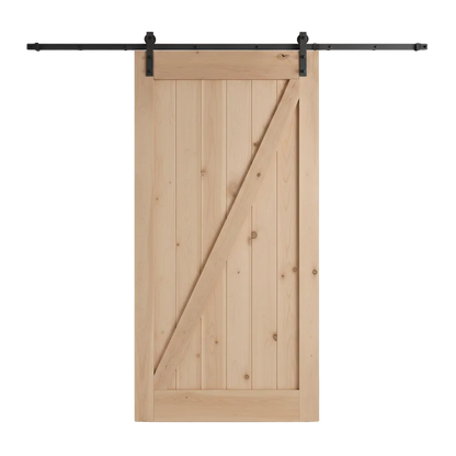 RUSTIC 100-FLAT TRACK BLACK SYSTEM 3M KIT