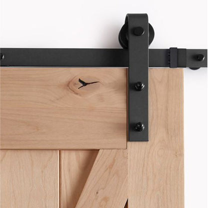 RUSTIC 100-FLAT TRACK BLACK SYSTEM 3M KIT