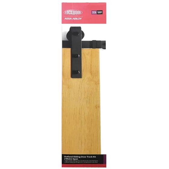 OUTLAND TRACK AND HARDWARE KIT 2M BLACK