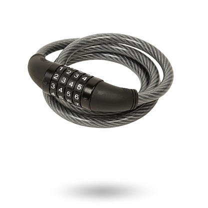 LOCKWOOD COMBINATION PADLOCK AND CABLE 8MM X 1500MM - PRESET