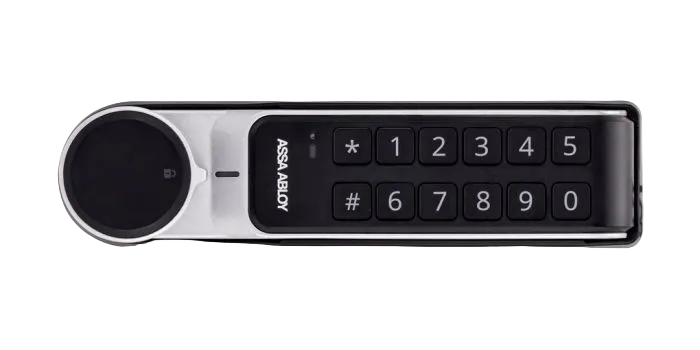ASSA ABLOY DIGITAL CABINET KEYPAD LOCK W/BATTERIES - HORIZONATAL RH