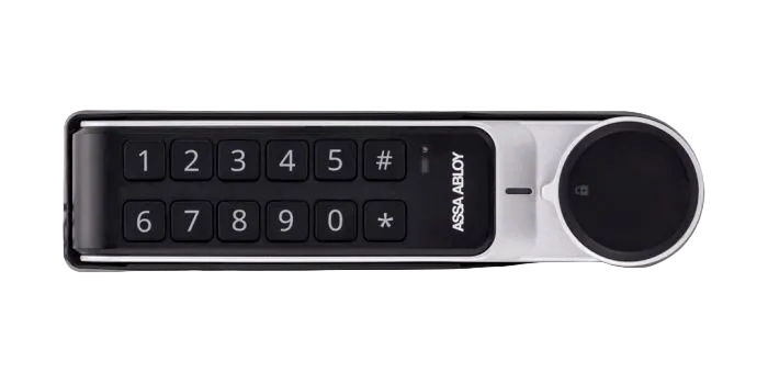 ASSA ABLOY DIGITAL CABINET KEYPAD LOCK W/BATTERIES - HORIZONATAL LH