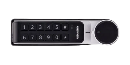 ASSA ABLOY DIGITAL CABINET KEYPAD LOCK W/BATTERIES - HORIZONATAL LH