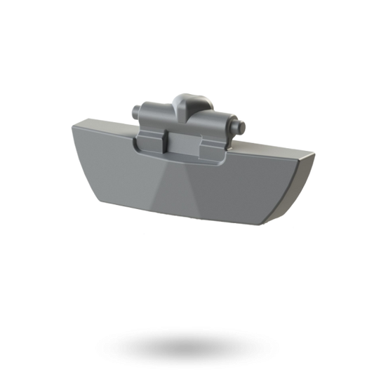 CONFIX WINDOW FASTNER/HANDLE FLAP 8MM