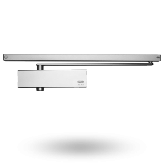 LOCKWOOD 726 DOOR CLOSER SIZE 2-6 SLIDE RAIL BACKCHECK-SILVER