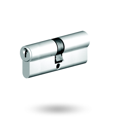 EURO CYLINDER FIXED CAM 5PIN KEY/KEY 31/31 - SATIN CHROME