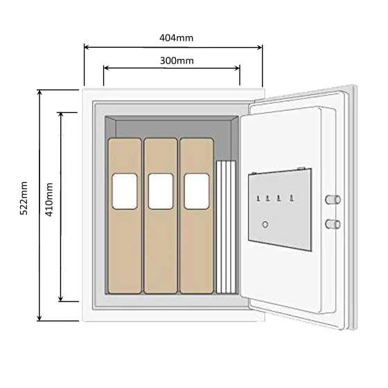 YALE FIRE SAFE DOCUMENT-X LGE