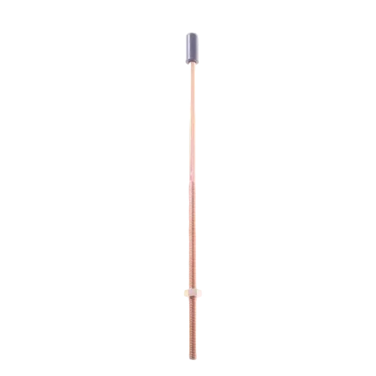 FLUSH BOLT ROD ONLY - 300MM STRAIGHT - ROUND/STEEL/D TIP