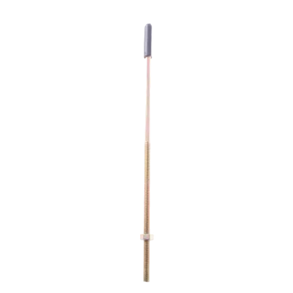 FLUSH BOLT ROD ONLY - 300MM STRAIGHT - ROUND/STEEL/D TIP