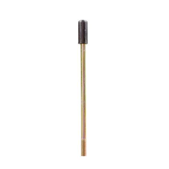 FLUSH BOLT ROD ONLY - 300MM STRAIGHT - ROUND/STEEL/D TIP